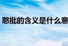 憨批的含义是什么意思（憨批表示什么意思）
