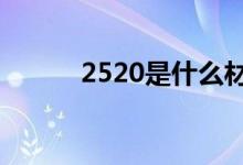 2520是什么材质（看了就知道）