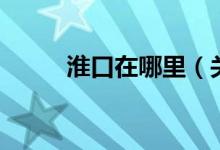 淮口在哪里（关于淮口位置介绍）