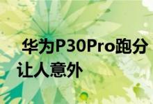 华为P30Pro跑分 出现在《安兔兔》中 有点让人意外 