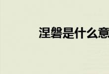 涅磐是什么意思（涅磐的意思）