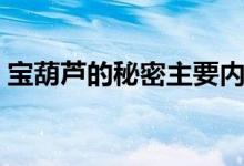 宝葫芦的秘密主要内容（宝葫芦的秘密简介）