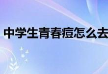 中学生青春痘怎么去除（如何让去除青春痘）