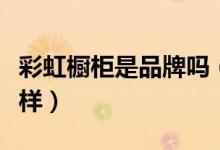 彩虹橱柜是品牌吗（家居品牌彩虹天橱柜怎么样）