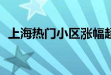  上海热门小区涨幅超5% 学区房迎交易旺季 
