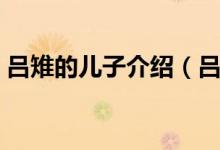 吕雉的儿子介绍（吕雉的儿子刘盈个人简介）