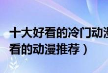 十大好看的冷门动漫（冷门动漫神作冷门但好看的动漫推荐）