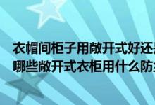 衣帽间柜子用敞开式好还是有门好（敞开式衣柜的优缺点有哪些敞开式衣柜用什么防尘比较好）