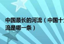 中国最长的河流（中国十大最长的河流排行榜中国最长的河流是哪一条）