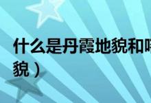 什么是丹霞地貌和喀斯特地貌（什么是丹霞地貌）