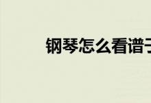 钢琴怎么看谱子（钢琴怎么保养）
