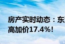  房产实时动态：东涌昇荟3伙挞订户加价重推 高加价17.4％! 