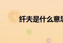 纤夫是什么意思（纤夫是啥意思）