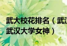 武大校花排名（武汉大学十大人气校花最美的武汉大学女神）