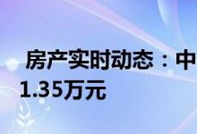  房产实时动态：中海外逾80亿夺启德地 每呎1.35万元 