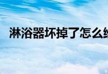 淋浴器坏掉了怎么维修（淋浴器维修方法）