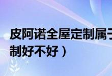 皮阿诺全屋定制属于几线品牌（皮阿诺全屋定制好不好）