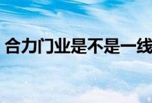 合力门业是不是一线品牌（合力门业怎么样）