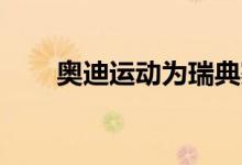  奥迪运动为瑞典赛车队EKS展翅高飞 