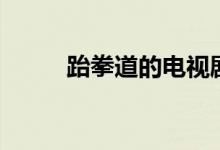 跆拳道的电视剧（跆拳道的精神）