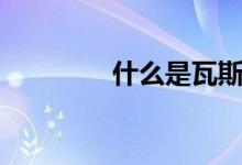 什么是瓦斯（瓦斯是什么）