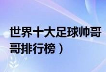世界十大足球帅哥（最帅足球明星盘点足球帅哥排行榜）