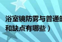 浴室镜防雾与普通的区别（浴室防雾镜的优点和缺点有哪些）