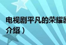 电视剧平凡的荣耀剧情简介（平凡的荣耀剧情介绍）