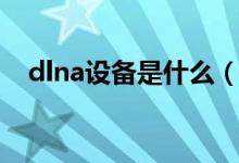dlna设备是什么（dlna设备是什么意思）