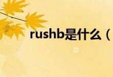 rushb是什么（rushb是什么意思）