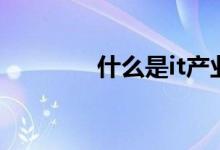 什么是it产业（it产业介绍）