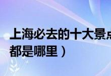 上海必去的十大景点（去上海必游的十大景点都是哪里）