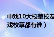 中戏10大校草校友（中戏史上校草排行榜中戏校草都有谁）