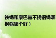 铁锅和康巴赫不锈钢锅哪个好（钻技不锈钢锅和康巴赫不锈钢锅哪个好）