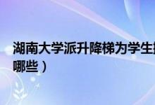 湖南大学派升降梯为学生搬寝室（使用升降梯时注意事项有哪些）