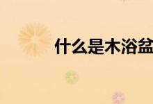 什么是木浴盆（有裂缝怎么办）