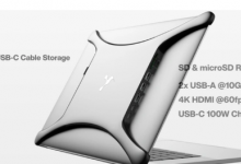 CaseXMacBookUSBC集线器和4TB外部存储解决方案
