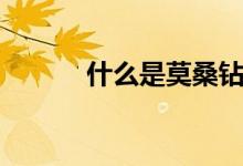 什么是莫桑钻（什么是推免生）
