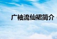 广袖流仙裙简介（广袖流仙裙是什么）