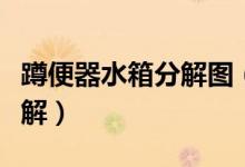 蹲便器水箱分解图（蹲便器水箱原理结构图讲解）
