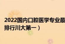 2022国内口腔医学专业最好的十所大学（口腔医学专业大学排行川大第一）