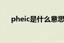 pheic是什么意思（pheic是什么意思）