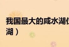我国最大的咸水湖位于哪里（我国最大的咸水湖）