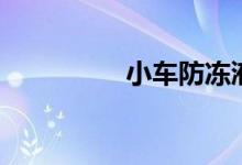  小车防冻液加多少L合适 