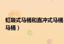 虹吸式马桶和直冲式马桶（什么是直冲式马桶什么是虹吸式马桶）