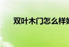 双叶木门怎么样好不好（价格是多少）