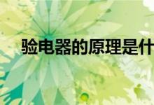 验电器的原理是什么（验电器验电原理）