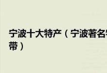 宁波十大特产（宁波著名特产排行榜宁波有哪些土特产值得带）