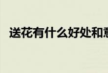 送花有什么好处和意义（送花有什么寓意）