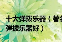 十大弹拨乐器（著名弹拨乐器有哪几种学哪种弹拨乐器好）